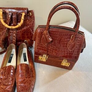 Giorgio’s of Palm Beach, Doctor bag and backpack and shoes.